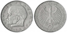 Kursmünzen
2 Deutsche Mark Max Planck K/N 1957-1971
58 Stücke 1957 bis 1971. Komplette Serie mit allen Buchstaben und Jahrgängen. Gerollt.
meist se...