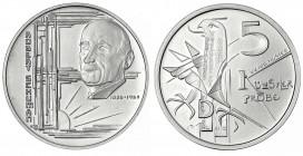 Bundesrepublik Deutschland
Probe v. Victor Huster für ein geplantes 5 Euro in Silber 2006. Schuman. Glatter Rand, Nummerierung 34/44. 30 mm, 14,46 g....