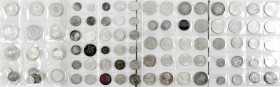 Sammlungen allgemein
Ca. 90 meist Silbermünzen des 17. bis 20. Jh. Frankreich (u.a. 1/2 Ecu 1701 Rennes), Brabant, Baltikum, Skandinavien, Bulgarien,...