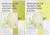 Mittelalter und Neuzeit
PROKISCH/EMMERIG U.A
2 Bände: Repertorium zur Neuzeitlichen Münzprägung Europas, Band II Bayerischer Kreis und Band III Frän...