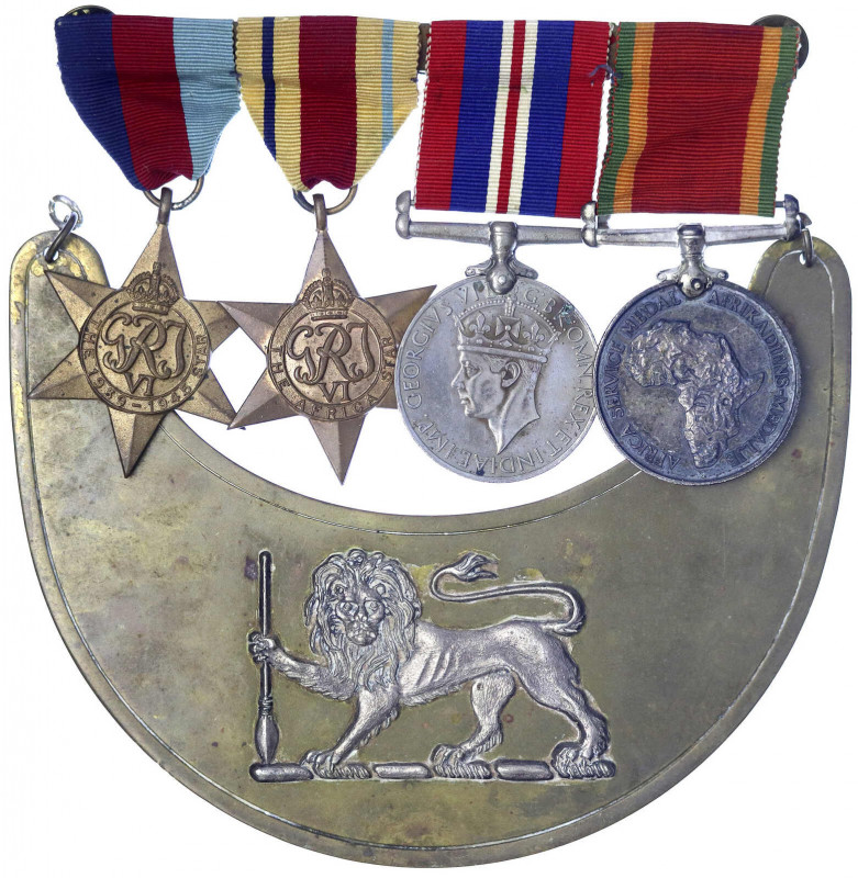 Grossbritannien
George VI., 1937-1952
Vierer-Ordenspange: 1939-1945 Star, Afri...