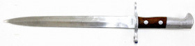 Blankwaffen
Schweiz
Bajonett K31 ohne Scheide. Hersteller Elsener, Schwyz. Länge 43 cm