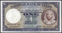 Ausland
Ägypten
1 Pound 26.5.1948. I- Pick 22d.