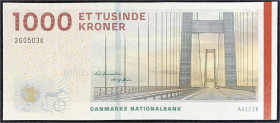 Ausland
Dänemark
Nationalbank, 1000 Kroner 2012. I. Pick 69b.