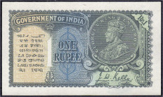 Ausland
Indien
1 Rupie 1935. Wz. Portrait
I- Pick 14a.
