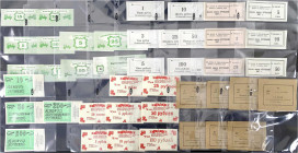 Ausland
Russland
UdSSR, insgesamt 42 Geldscheine der ehemaligen Sowjetunion 1987 aber auch ohne Jahr. Dabei u.a. 6 Anleihen aus Donezk, 8 Scheine au...
