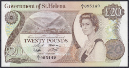Ausland
St. Helena
20 Pounds o.D. (1986). I. Pick 10a.