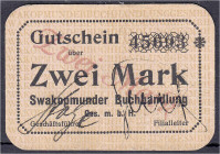 Die deutschen Banknoten ab 1871 nach Rosenberg
Deutsches Reich, 1871-1945
Deutsche Kolonien und Nebengebiete
Swakopmunder Buchhandlung: 2 Mark Guts...