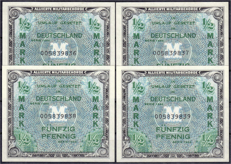 Die deutschen Banknoten ab 1871 nach Rosenberg
Deutschland unter alliierter Bes...