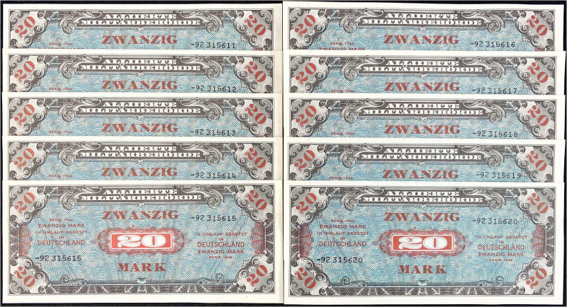 Die deutschen Banknoten ab 1871 nach Rosenberg
Deutschland unter alliierter Bes...