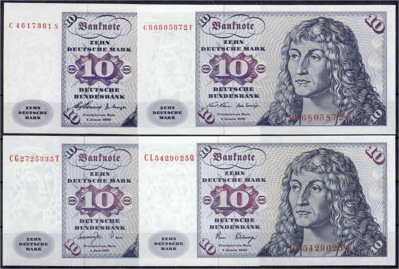 Die deutschen Banknoten ab 1871 nach Rosenberg
Westliche Besatzungszonen und BR...