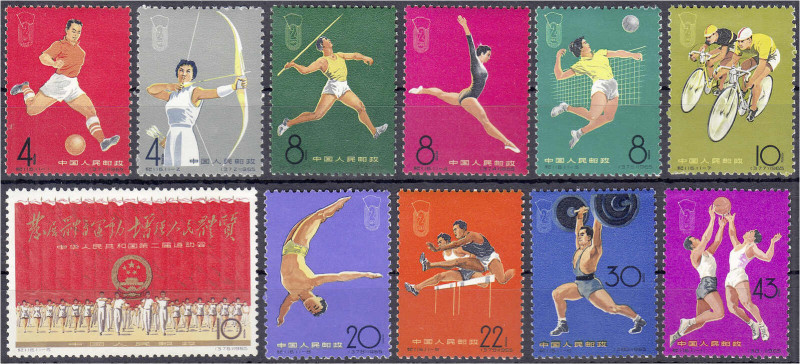 Ausland
China
Nationale Sportspiele 1965, kompletter Satz in postfrischer Erha...