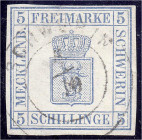 Deutschland
Altdeutschland
Mecklenburg-Schwerin
5 Schillinge 1856, sauber gestempelt in Luxuserhaltung. Fotobefund Jäschke-Lantelme BPP (2021) >Die...