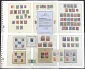Lots und Sammlungen
Deutschland (alphabetisch)
Sowjetische Zone 1945-1949 */**: Fast komplette Sammlung bis auf Block 2 in überwiegender postfrische...