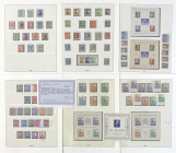 Lots und Sammlungen
Deutschland (alphabetisch)
Sowjetische Zone 1945/1949 **: Postfrische Sammlung auf Lindner-T, dabei viele gute Werte und Sätze, ...
