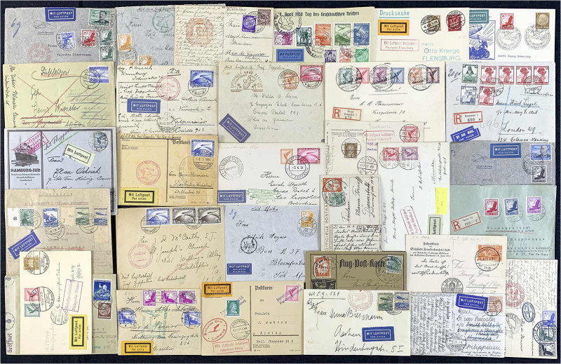 Briefe
Lots und Sammlungen Deutschland (alphabetisch)
Deutsches Reich: Lot mit...