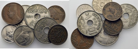 EGIPTO. Protectorado Británico. 1/2 mill. 1917. 10 mill (3). 1917 KN y 1917 (2 piezas)…Lote de 8