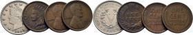 EE.UU./USA. Indio. 1 centavo. 1906. Más Lincoln (2). 1 centavo…Lote de 4