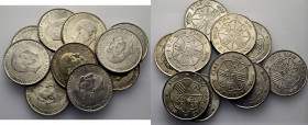 ESTADO ESPAÑOL. 100 pesetas. 1966*66 (4), *67 (4) y *68 (2). Lote de 10