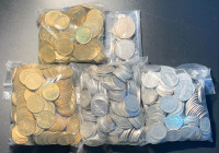 ESTADO ESPAÑOL y Juan Carlos I. Acumulación de 10 céntimos a 1 peseta de aluminio…lote de conjunto a examinar