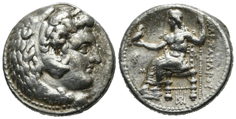 Kings of Macedon. Alexander III ‘the Great’. 336-323 BC. AR Tetradrachm (25mm, 1...