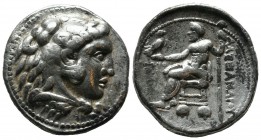Kings of Macedon. Alexander III ‘the Great’. 336-323 BC. AR Tetradrachm (27mm, 17.02g). Ake mint. Dated CY 31 (316/5 BC). Head of Herakles right, wear...