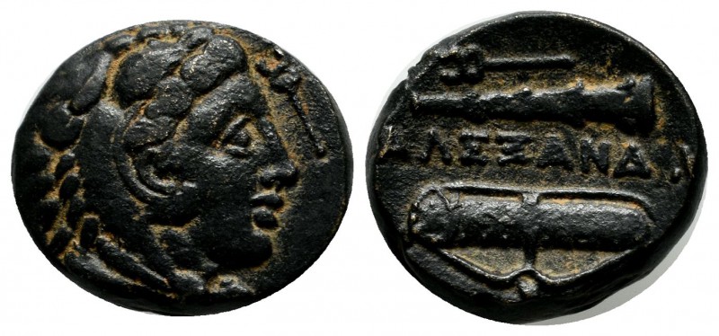 Kings of Macedon. Alexander III 'the Great' (336-323 BC). Æ (17mm, 5.58g). Tarsu...