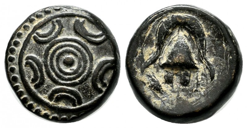 Kings of Macedon. Alexander III 'the Great', 336-323 BC. Æ (14mm, 4.18g). Milet ...