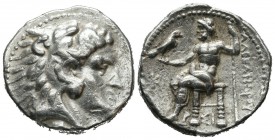 Kings of Macedon. Antigonos I Monophthalmos. As Strategos of Asia, 320-306/5 BC. AR Tetradrachm (25mm, 17.22g). Sidon mint. Head of Herakles right, we...