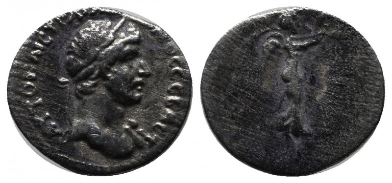 Cappadocia, Caesarea. Hadrian AD.199-121. AR Hemidrachm (14mm, 1.39g). AYTO KAIC...