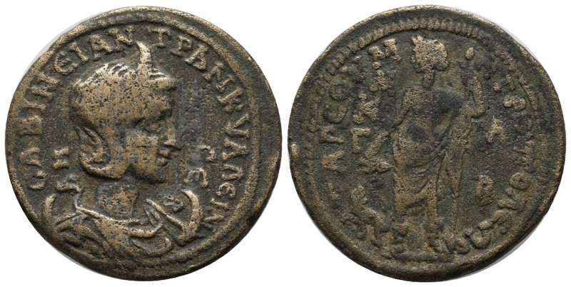 Cilicia, Tarsos. Tranquillina, AD.241-244. Æ (31mm, 18.04g). CABINEIAN TΡANKYIΛΛ...