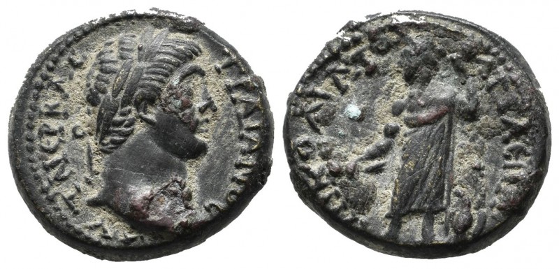 Mysia, Attaea. Trajan, AD.98-117. Æ (19mm, 5.86g). C. Antius A. Iulius A.f. Quad...