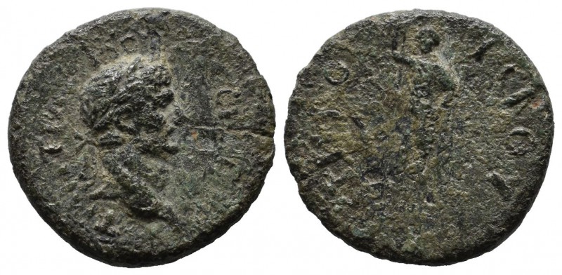 Mysia, Kyzikos. Trajan, AD.98-117. Gnaeus Pedanius Fuscus Salinator, magistrate....