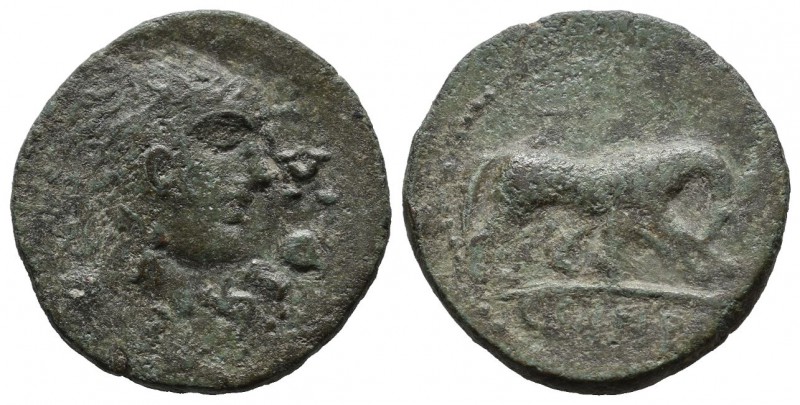Mysia, Parium. Pseudo-autonomous. Time of Valerian-Gallienus, AD.253-268. Æ (20m...