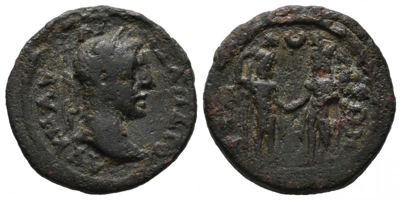 Phrygia, Akmoneia. Severus Alexander, AD.222-235. Æ (20mm, 5.14g). AV K M AV AΛЄ...