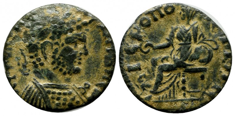Phrygia, Hierapolis. Caracalla, AD.198-217. Æ (22mm, 5.50g). [...] AY ANTΩNЄINOC...