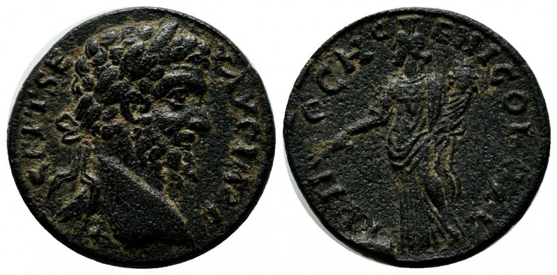 Pisidia, Antiochia. Septimius Severus, AD.193-211. Æ (22mm, 7.37g). SEVERVS PIVS...