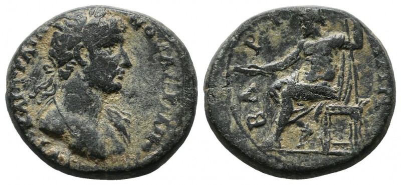 Pisidia, Baris. Hadrian, AD.117-138. Æ (20mm, 6.25g). AYT KAI TΡAIANOC AΔΡIANOC....