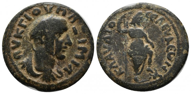 Pisidia, Seleucia. Maximinus Thrax, AD.235-238. Æ (25mm, 7.83g). AV K Γ IOV MAZI...