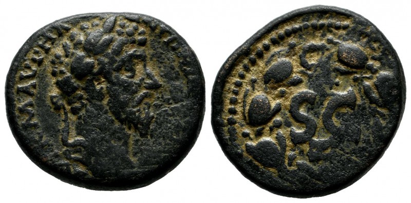Seleucis and Pieria, Antiochia ad Orontem. Marcus Aurelius (As Caesar) AD.139-16...