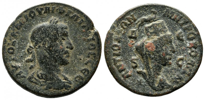 Seleucis and Pieria, Antiochia ad Orontem. Philip I the Arab AD.244-249. Æ (28mm...