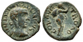 Troas, Alexandreia Troas. Gallienus, AD.253-268. Æ (19mm, 5.37g). IMP LICIN GALLIENVS. Laureate, draped, and cuirassed bust right. / COL AVG - TROAD. ...