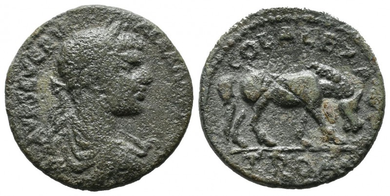 Troas, Alexandreia Troas. Severus Alexander, AD.222-235. Æ (22mm, 5.70g). M AVR ...