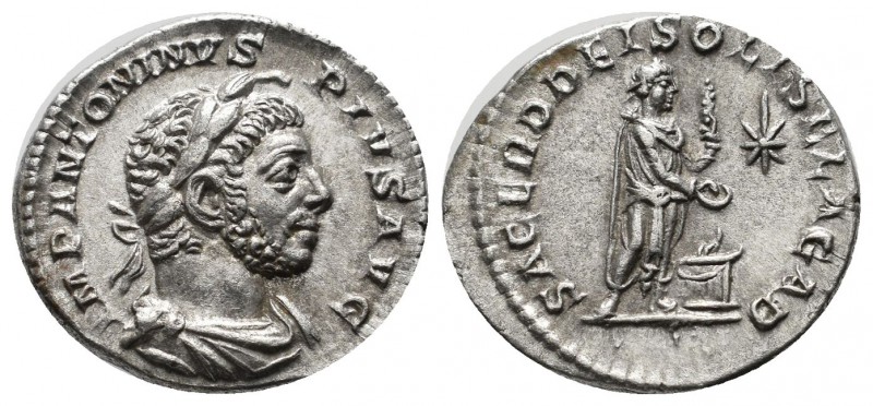 Elagabalus, AD.218-222. AR Antoninianus (18mm, 2.97g). Rome. IMP ANTONINVS PIVS ...