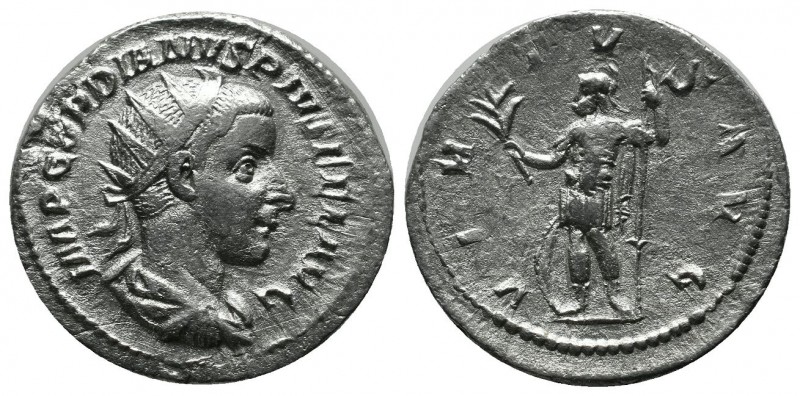 Gordian III AD.238-244. AR Antoninianus (22mm, 2.70g). Rome. IMP GORDIANVS PIVS ...
