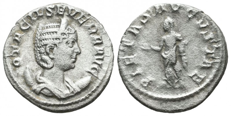 Otacilia Severa (Augusta), AD.244-249. AR Antoninianus (21mm, 3.93g). Rome mint,...