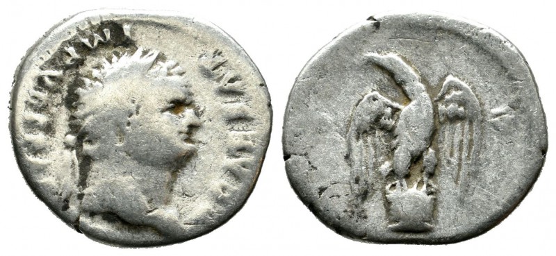 Vespasian, AD.69-79. AR Denarius (19mm, 2.90g). Rome. IMP CAESAR VESPASIANVS AVG...