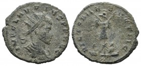 Claudius II Gothicus, AD.268-270. Æ Antoninianus (18mm, 2.61g). Cyzicus mint. 4th emission. ca.mid-September AD.270. IMP CLAVDIVS P F AVG. Radiate, dr...