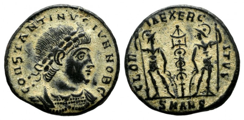 Constantine II. as caesar (Constantine I, 306-337). Æ Nummus (15mm, 1.75g). Anti...