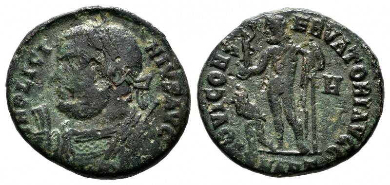 Licinius II (as Caesar), AD.317-320. Æ Nummus (17mm, 3.44g). Antiochia mint, 8th...